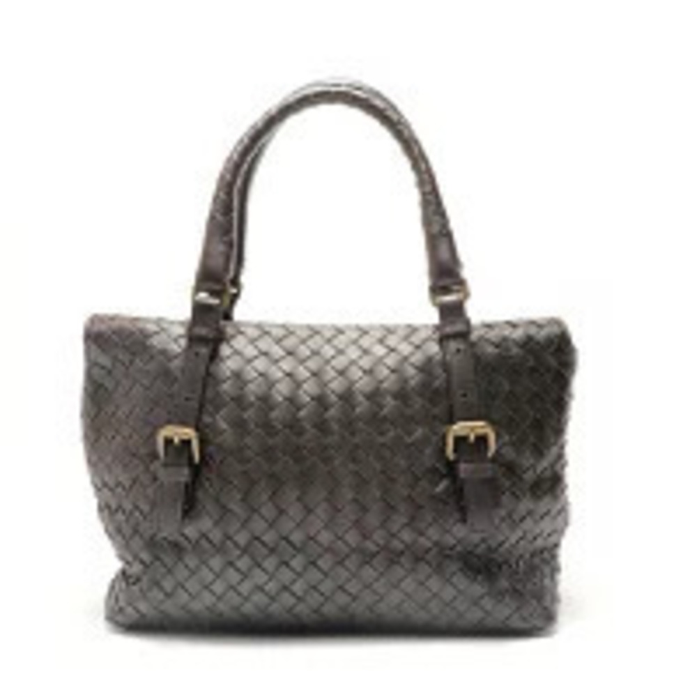Bottega Veneta Intrecciato Handbag Brown